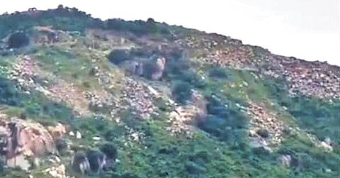 The granite mines in Andhra Pradesh, where the mishap took place