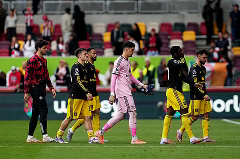 Manchester United suffered a 3-1 loss to Brentford in the EPL on September 27