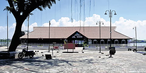 The Water Metro terminal at Mattancherry ready for inauguration