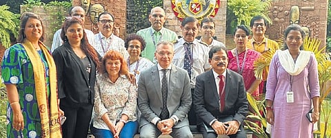 Delegates of Centurion University and UWA at the MoU-signing event.