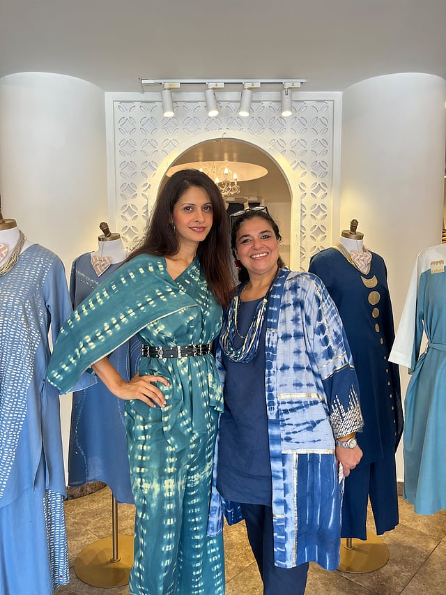 Kaveri Lalchand (right)