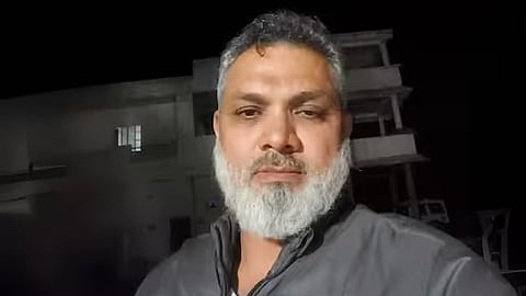 Congress Corporator Anwar Qadri.