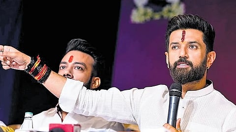 Union minister Chirag Paswan's seat sharing deal with BJP is reportedly finalised.