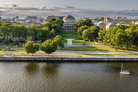 MIT’s campus with the Charles River in the foreground.