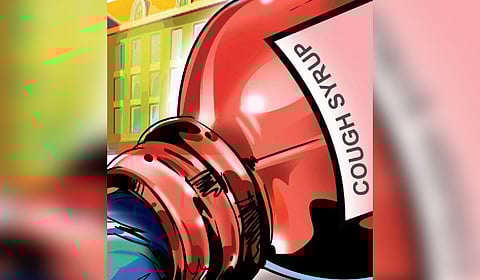 TNIE approached several pharmacies in the city, all of them in prominent or bustling areas, seeking cough syrup for an ailing two-year-old.