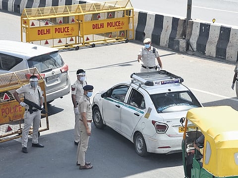 Delhi Cops intensify patrolling in city amid festive season