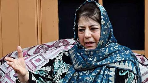 PDP Chief Mehbooba Mufti
