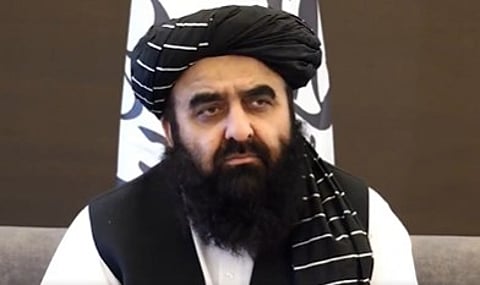 Afghan Foreign Minister Amir Khan Muttaqi