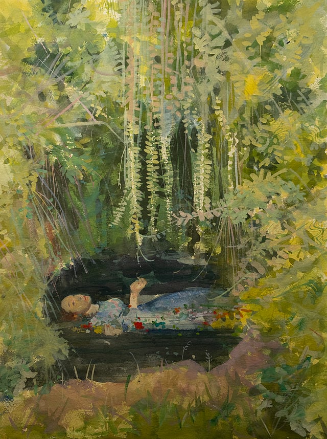 'Ophelia (After Millais)'