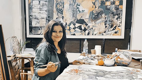 Artist Aparna Banerjee