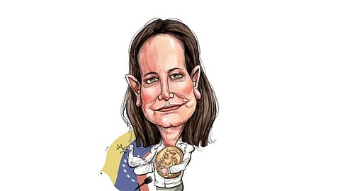 María Corina Machado named Nobel peace laureate amid debate over US connections