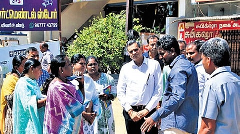 The SIT led by IG Asra Garg is conducting an inquiry in Karur