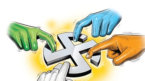 With filing of nominations commencing from Monday, the BJP, BJD and Congress are adopting markedly different strategies in what is shaping up to be one of the most closely watched contests in western Odisha.