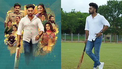 A poster for Love OTP (L) and Aniish in a still from the film (R)