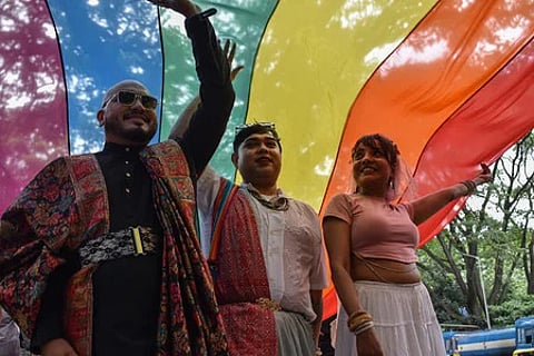 Pride Walk at Kanteerava Stadium in Bengaluru