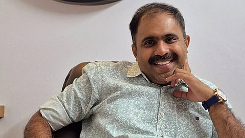 Congress leader Abin Varkey