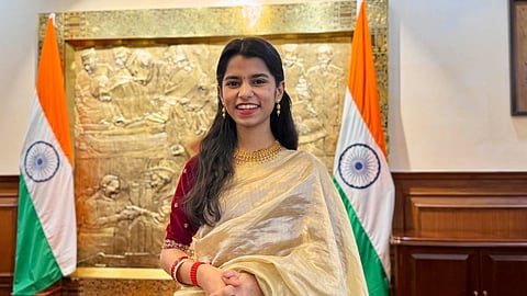 Popular folk singer Maithili Thakur