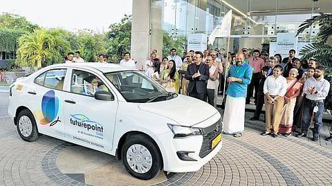 Futurepoint Cabs launched on Tuesday