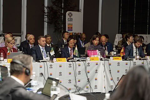 Dr. P.K. Mishra, Principal Secretary to the Prime Minister of India led India's delegation at the G20 DRR Ministerial Meeting hosted under South Africa's G20 Presidency.