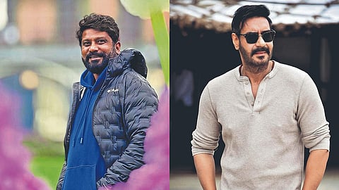 Prem (L), Ajay Devgn