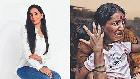 Rekha Sagar (L), Beedi Baduku poster