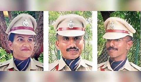 (L to R) Manisha Nehra, Mandhare Soham Sunil, Anjit Nayar.