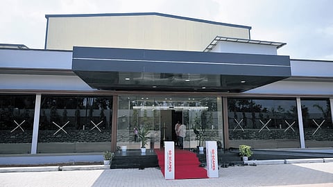 The three-storey facility covers an area of 43,000 sqft