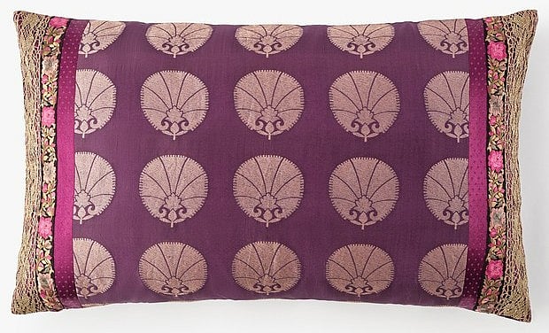 Good Earth’s Carnation Brocade Cushion