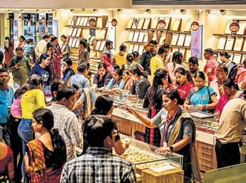 As on Thursday, gold rate in Bhubaneswar and Cuttack for 24 carat purity variant was Rs 1,29,440 per 10 gram.