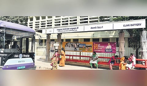 The Clive Battery stop; another bus stop is set to come within a kilometre.