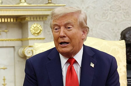 US President Donald Trump