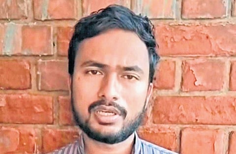 JNUSU president Nitish Kumar.