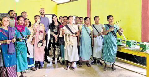 Ri-Bhoi district has a long tradition of Eri silk farming.