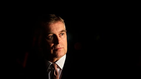 Britain's Prince Andrew looks on during an event at the residence of the British Ambassador in New Delhi, India, March 10, 2010.