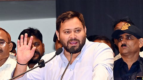 RJD leader Tejashwi Yadav.