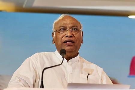 A group of Congress leaders is rallying behind AICC president Mallikarjun Kharge, considered by many as a beacon of Dalit empowerment, to occupy the top chair.