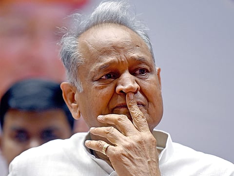 Ashok Gehlot claimed that the BJP had amassed money power, which posed a threat to democracy.