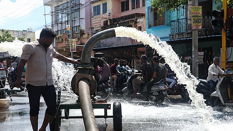 Water suction motors have been installed in several vulnerable zones, and temporary flood management arrangements are under way.