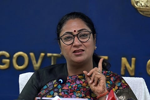 Delhi Chief Minister Rekha Gupta.