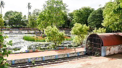 The children's park at Mukkombu in Tiruchy.