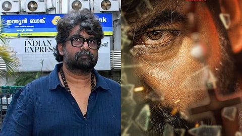 Joju George (L), First look of Varavu (R)