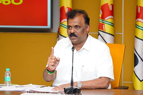 Revenue minister Anagani Satya Prasad.