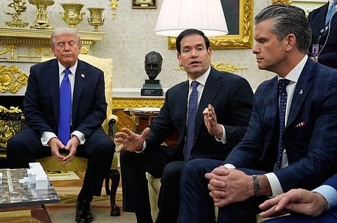 The carrier announcement came after Defense Secretary Pete Hegseth said an overnight strike on a boat alleged to be operated by Venezuelan drug trafficking gang Tren de Aragua had killed six people in the Caribbean Sea.
