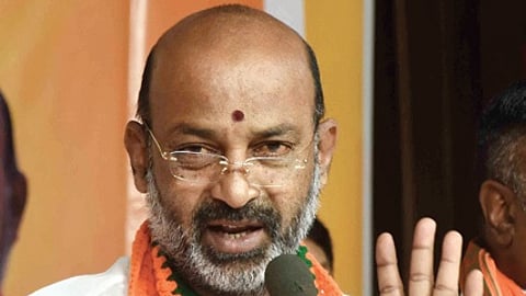 Union Minister of State for Home Affairs Bandi Sanjay Kumar