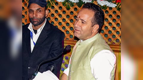 BJP leader and leader of the Opposition in the Jammu and Kashmir assembly Sunil Kumar Sharma.