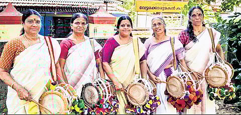 The all-woman idakka team