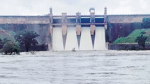 Water level in Harangi stands at 2,858.09 ft, against its capacity of 2,859 ft on Friday.