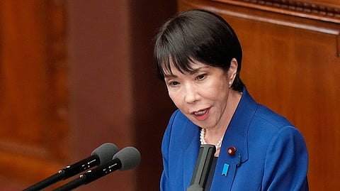 Japan's Prime Minister Sanae Takaichi.