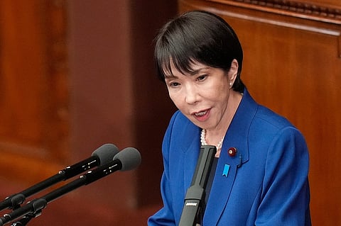 Japan's Prime Minister Sanae Takaichi.
