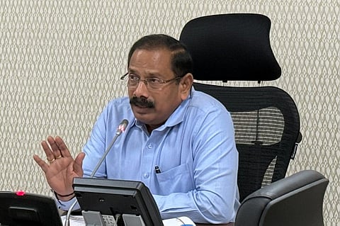 Andhra Pradesh Chief Secretary K Vijayanand.